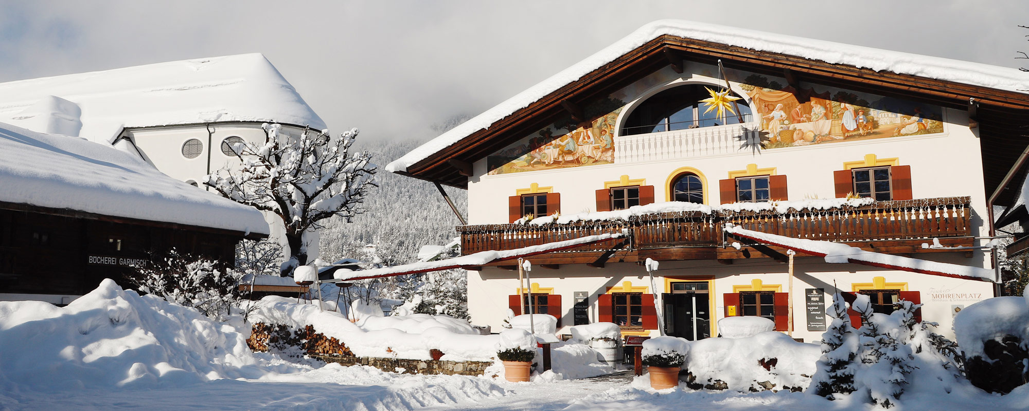 Fischer's Mohrenplatz - Bayerisches Wirtshaus Garmisch-Partenkirchen Slider Bild 1